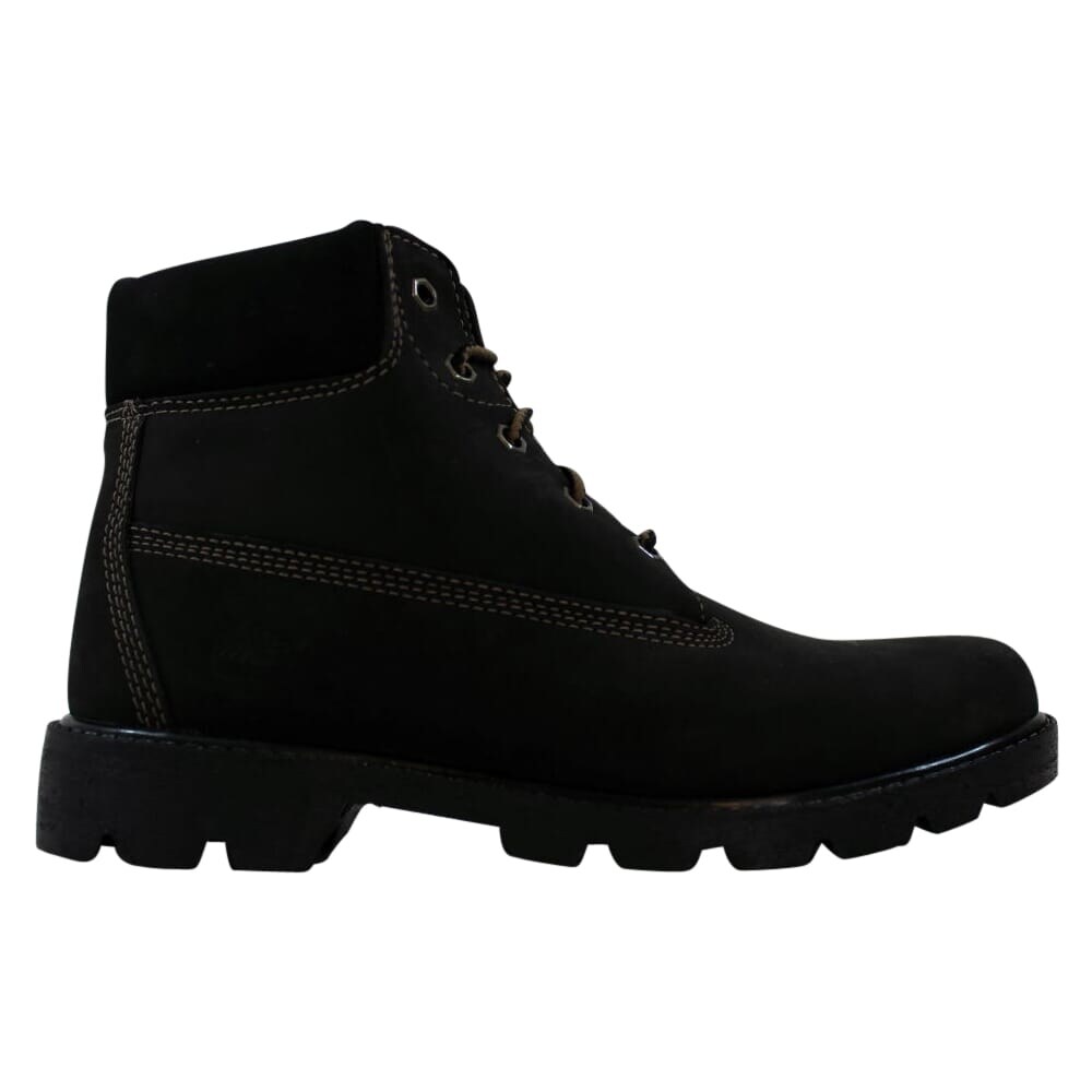 Shop Timberland Classic 6 Inch Boot Black Nubuck 11903 Grade