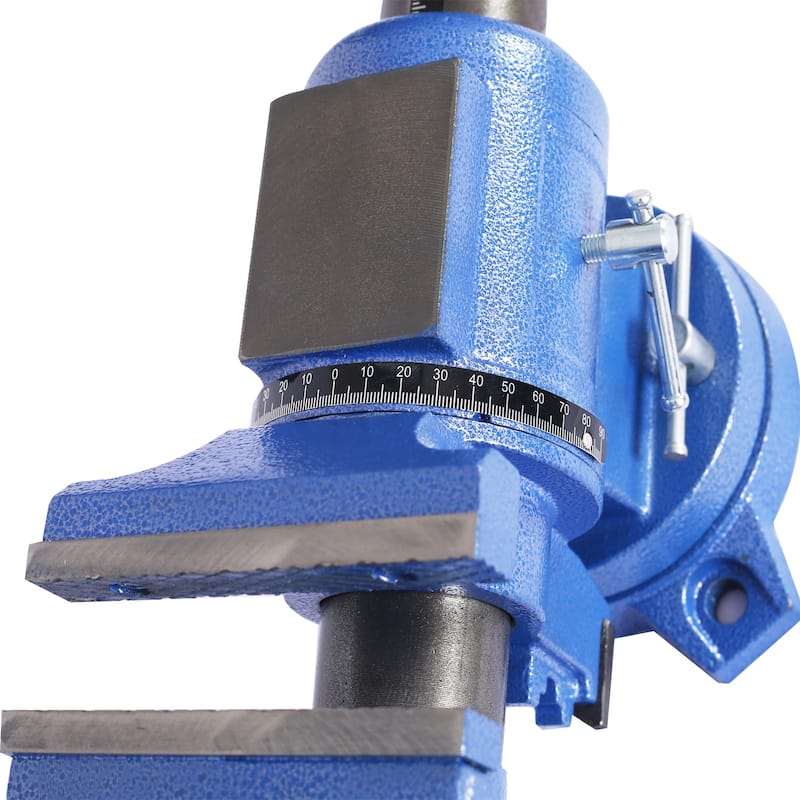 5" Multi-jaw Rotating Bench Vise ,Multipurpose Vise Bench,360-Degree Rotation Clamp on Vise with Swivel Base and Head