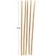 preview thumbnail 8 of 6, Brown Bamboo Wood Tall Sticks Home Decor Natural Foliage (Set of 5)