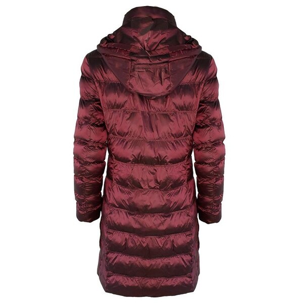 michael kors red down coat