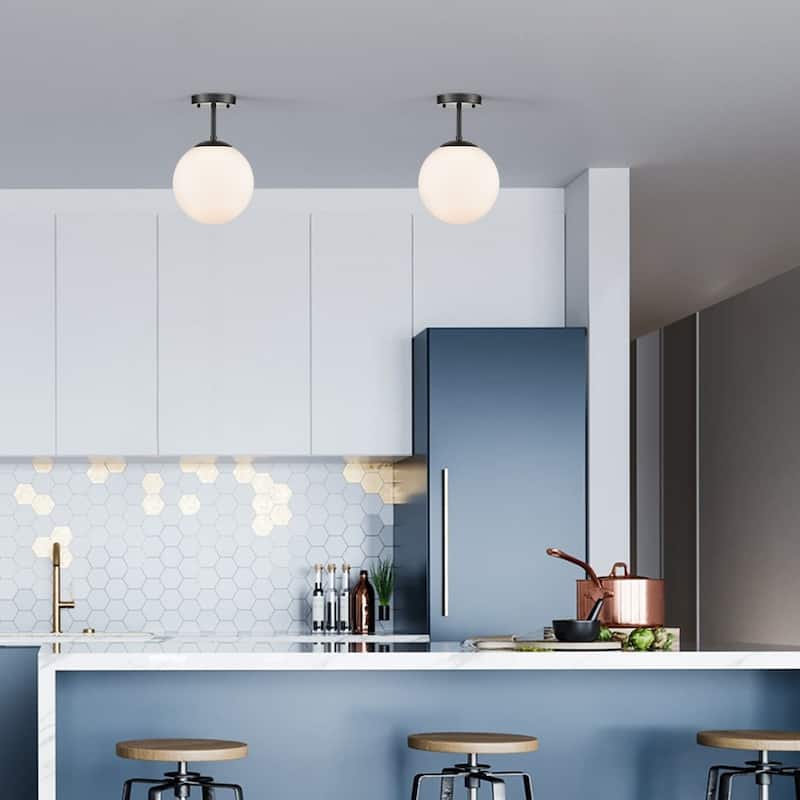 Light Society Tesler Globe Ceiling Light