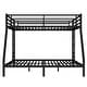 preview thumbnail 3 of 9, Space-Saving Queen Over King Bunk Bed for Teens and Adults with Double Ladder, Safety Guardrails and Noise Reduced
