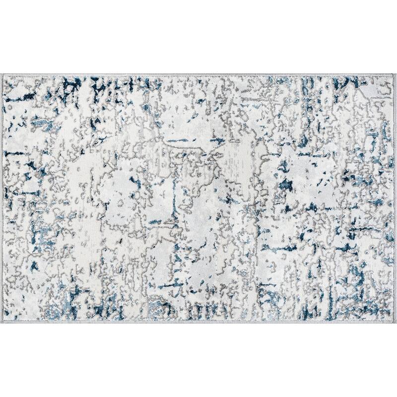 Antiquity Industrial Abstract Indoor Area Rug