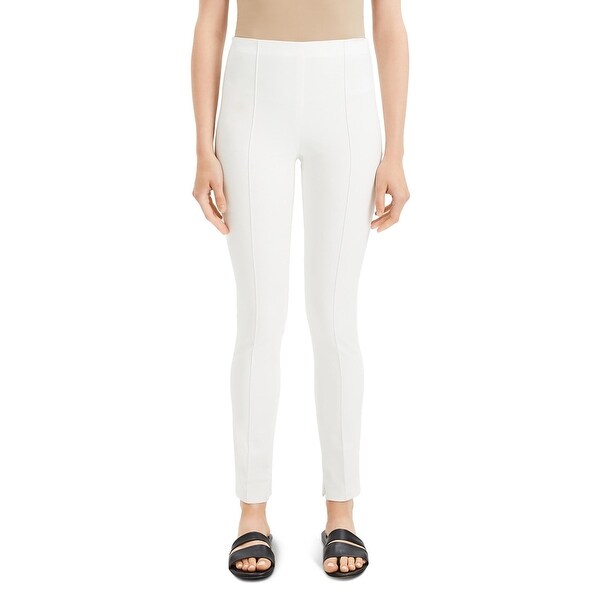 Theory Womens Leggings Pintuck Double Stretch
