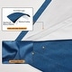 preview thumbnail 22 of 37, Living Room Curtains Back Tab Rod Pocket Faux Linen Blackout 2 Panels