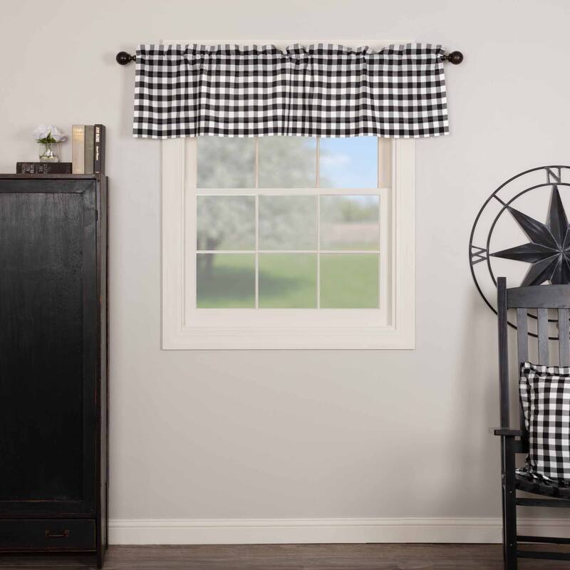 Annie Buffalo Check Valance