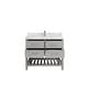 preview thumbnail 108 of 128, Willow Collections 42 x 22 Parker Single Bowl Sink Bathroom Vanity with 2 in Quartz