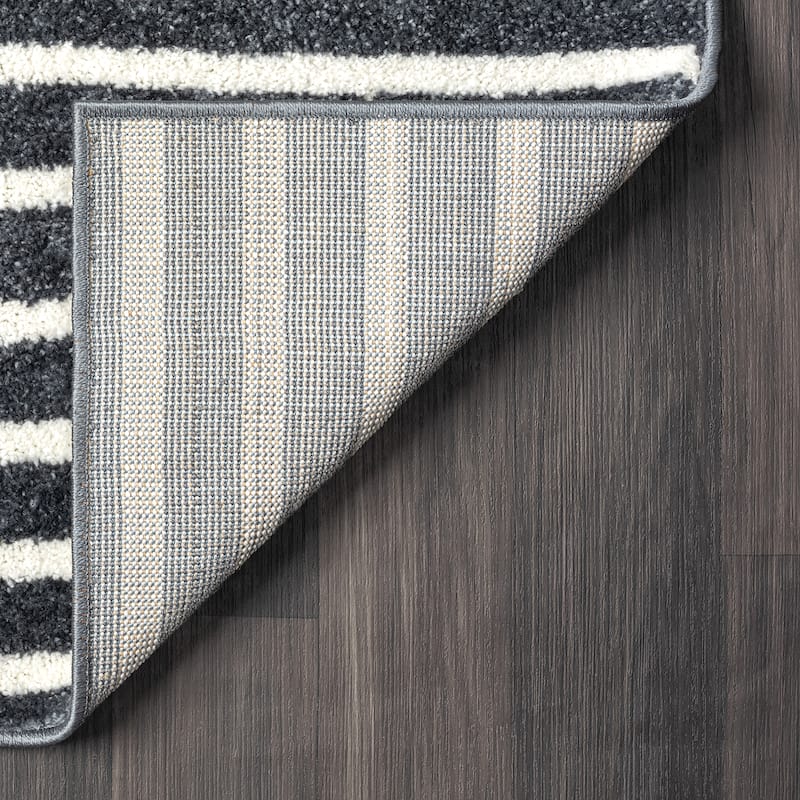 Abani Rugs Nuevo Beige Arch Pattern Knot Area Rug