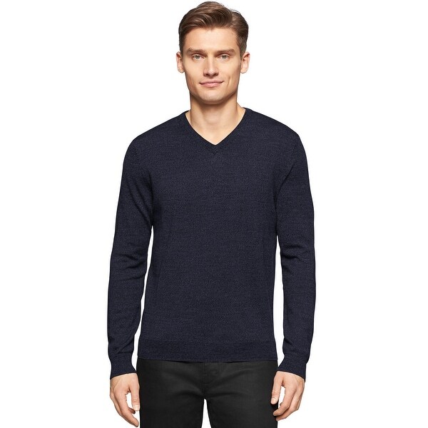 calvin klein extra fine merino wool sweater