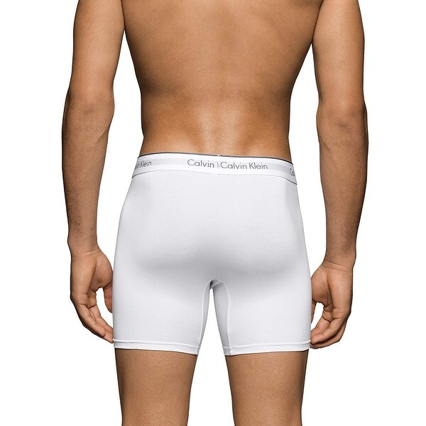 calvin klein white boxer briefs