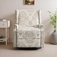 preview thumbnail 70 of 102, 29'' W Pattern Floral Swivel Manual Push Back Recliner Glider Chair