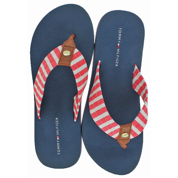 tommy hilfiger ladies flip flops