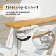 preview thumbnail 6 of 22, Patio HDPE Board Folding Adirondack Chair With Cup Holder