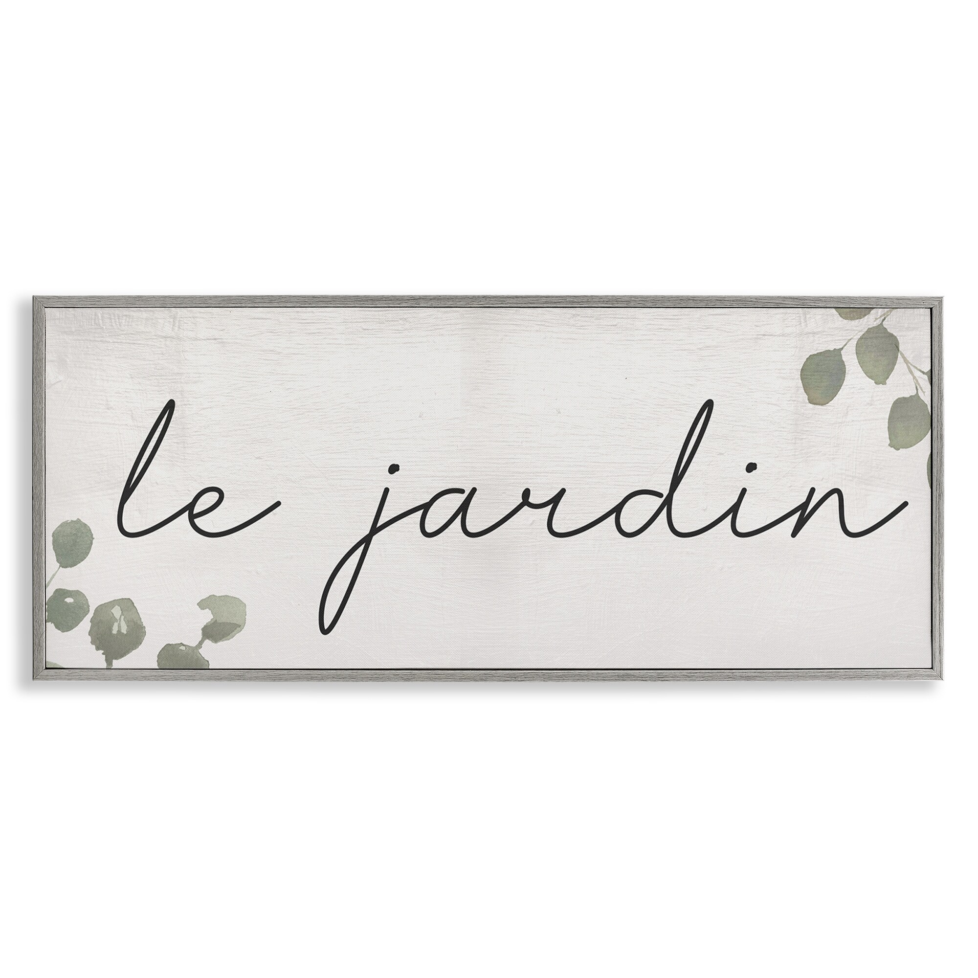 Stupell Le Jardin Garden Framed Giclee Art Design By Daphne Polselli