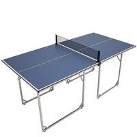 Sunnydaze Indoor Table Tennis Table - Folding - 72 x 36 Inches - Includes Net
