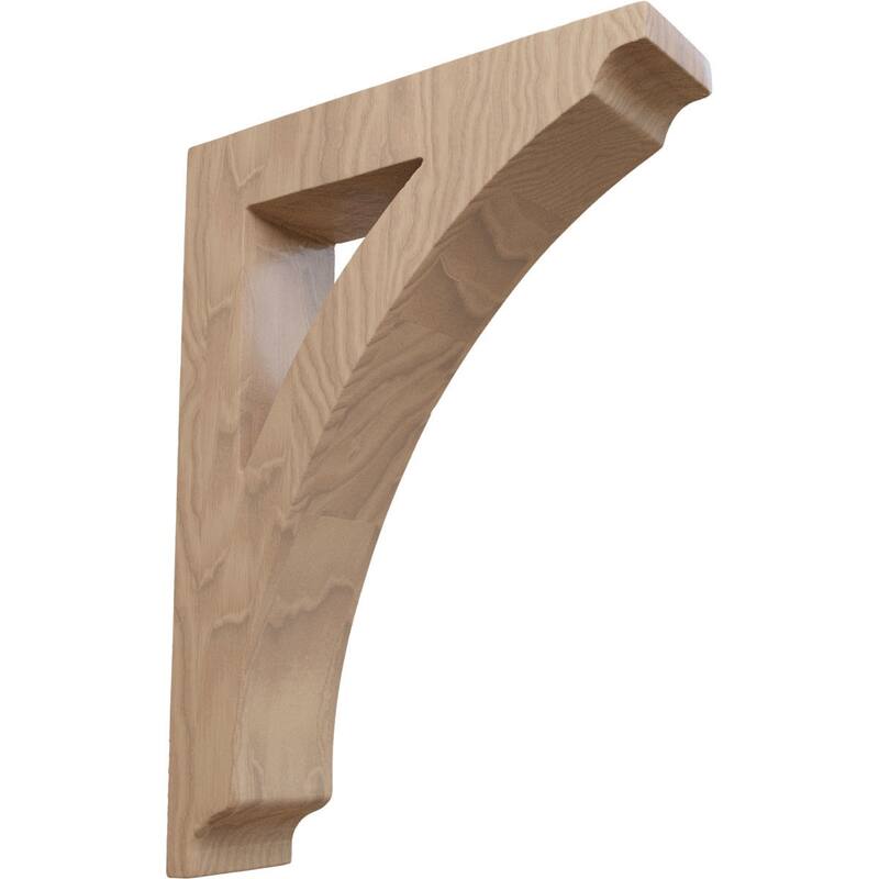 Thorton Wood Bracket - 1 3/4"W x 6 1/2"D x 9"H - Small - Mahogany