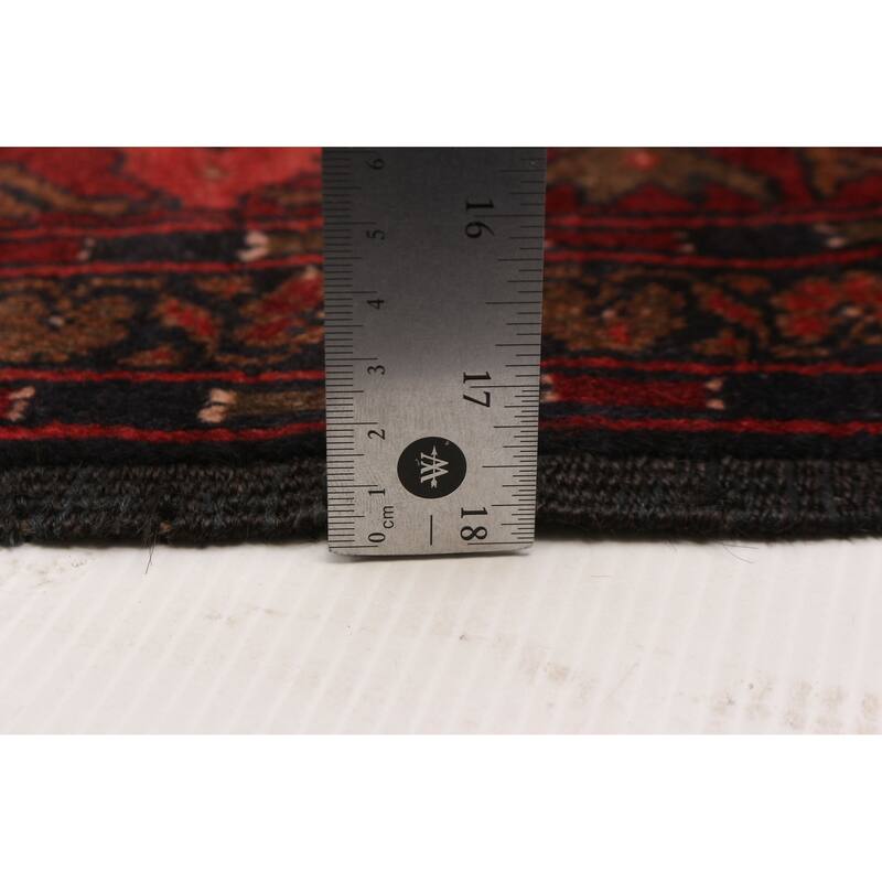Teimani Black Rug 4'1" x 6'5" - 4'1 x 6'5