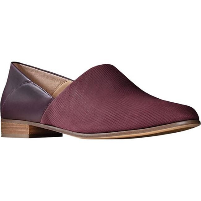 clarks pure tone burgundy