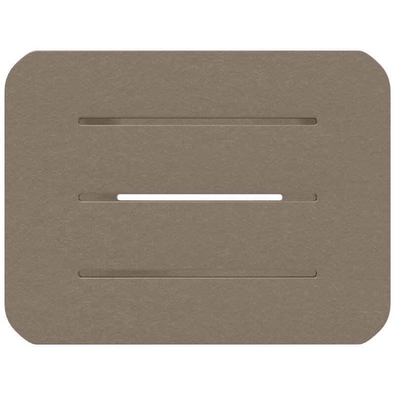 Brighton Outdoor Poly Two Shelf Side Table