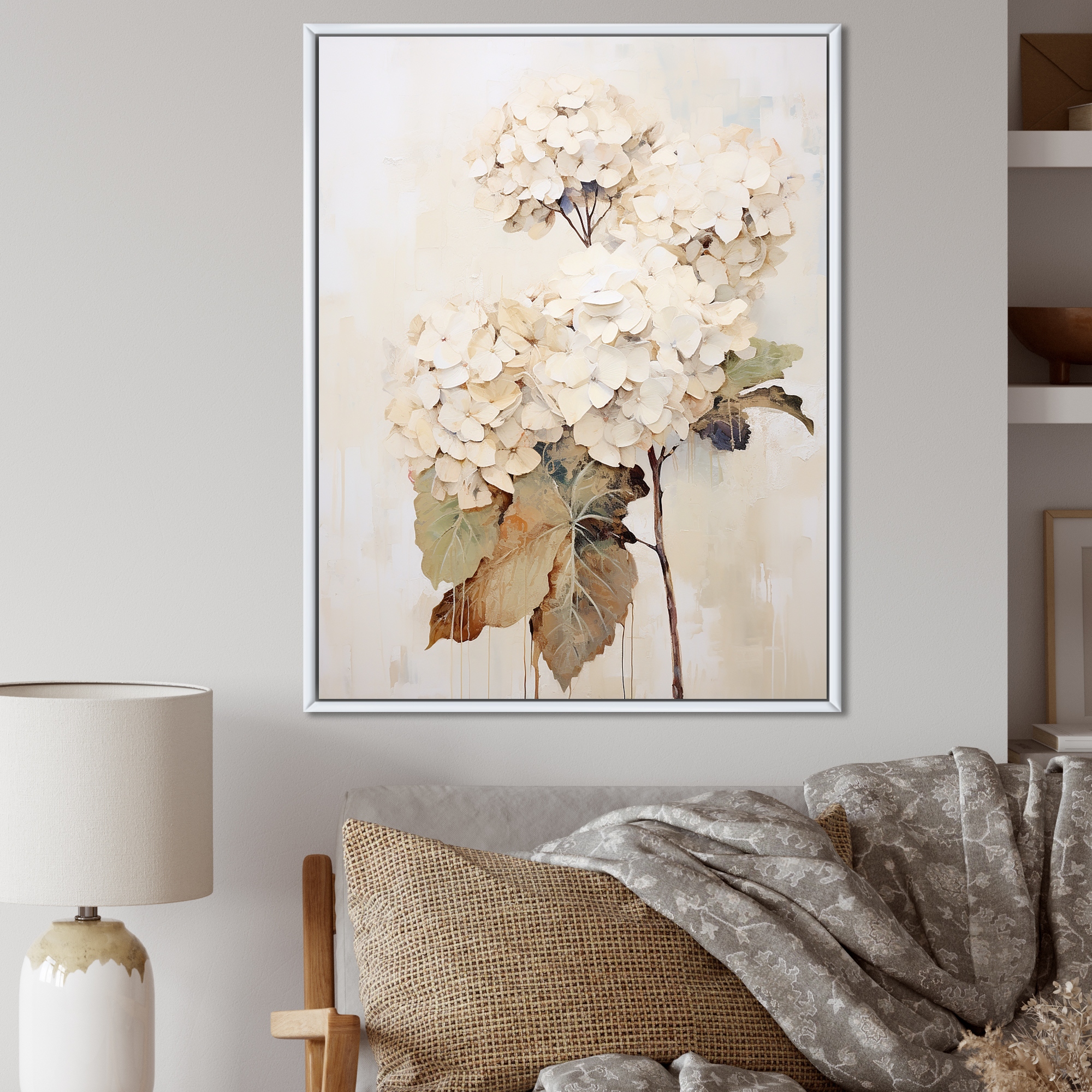 Hydrangea4937★★★　0308 Midori Seasonal Letter Pad - 165 Four Designs Hydrangea