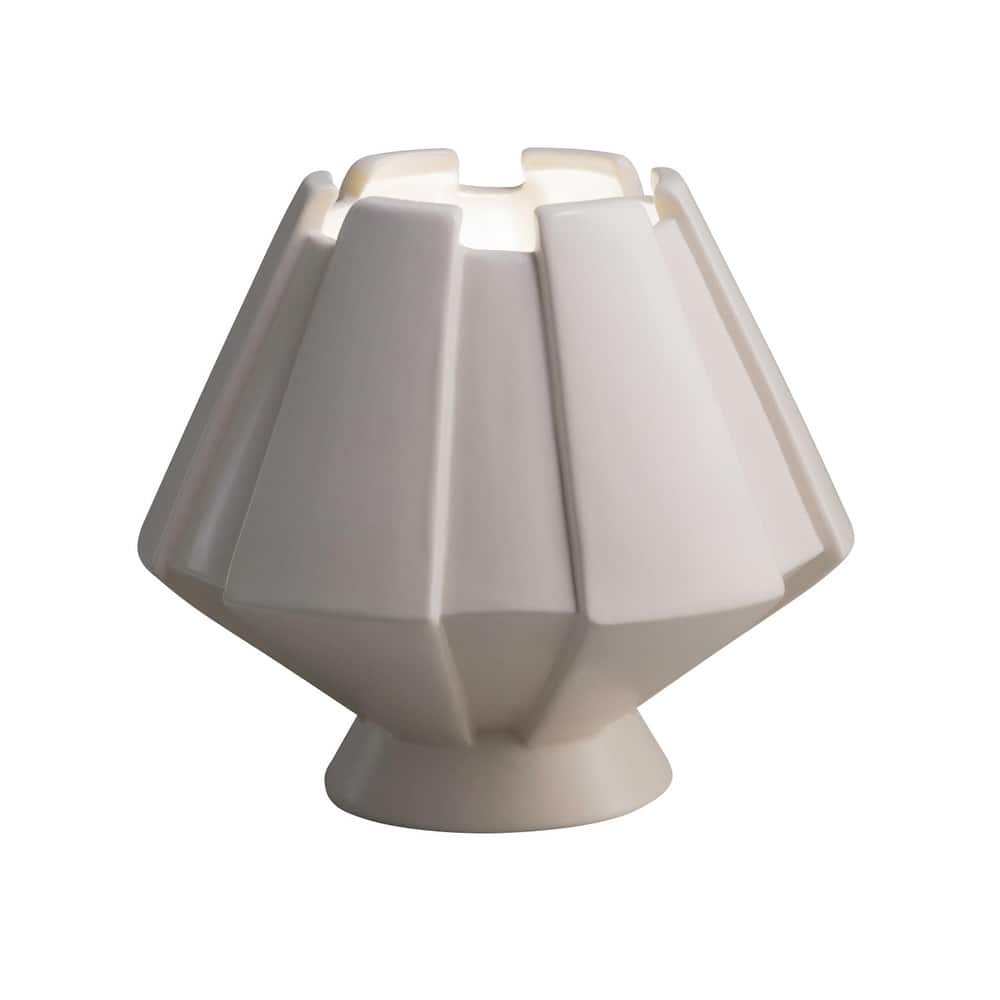 Justice Design Group Meta Ceramic Portable Table Lamp