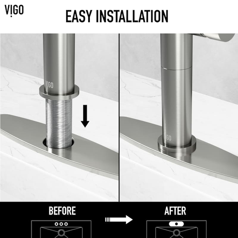 VIGO 10" L Kitchen Deck Plate