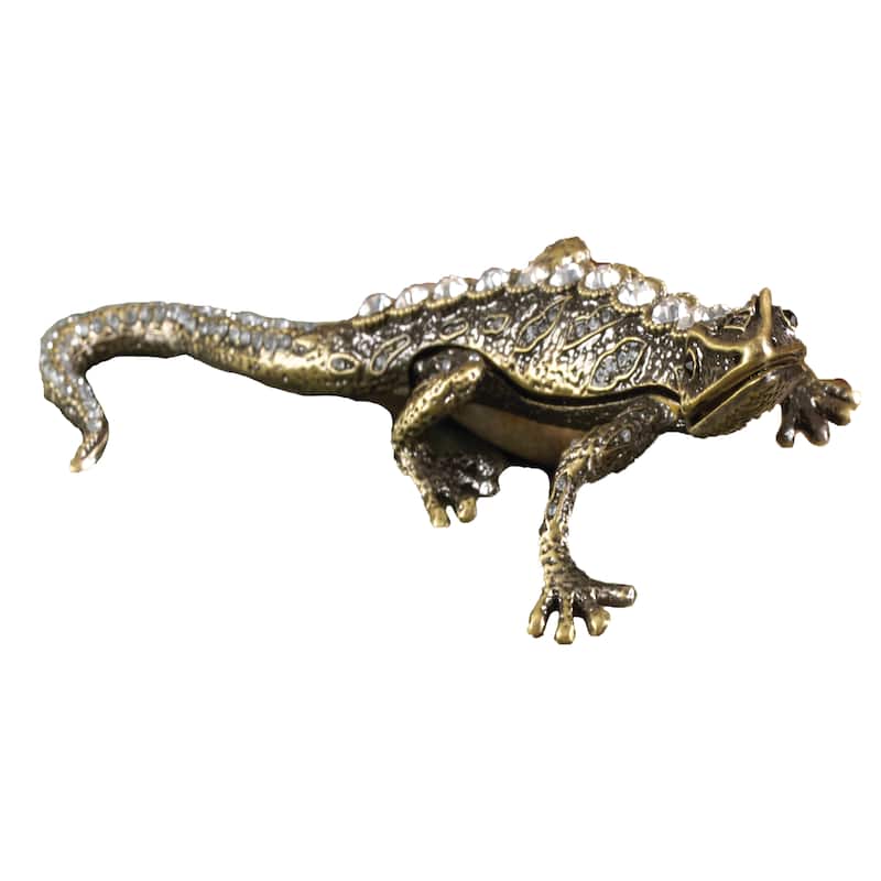 Gecko Design Trinket Box - 2"x5"