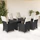Option Black 6-seater Glass