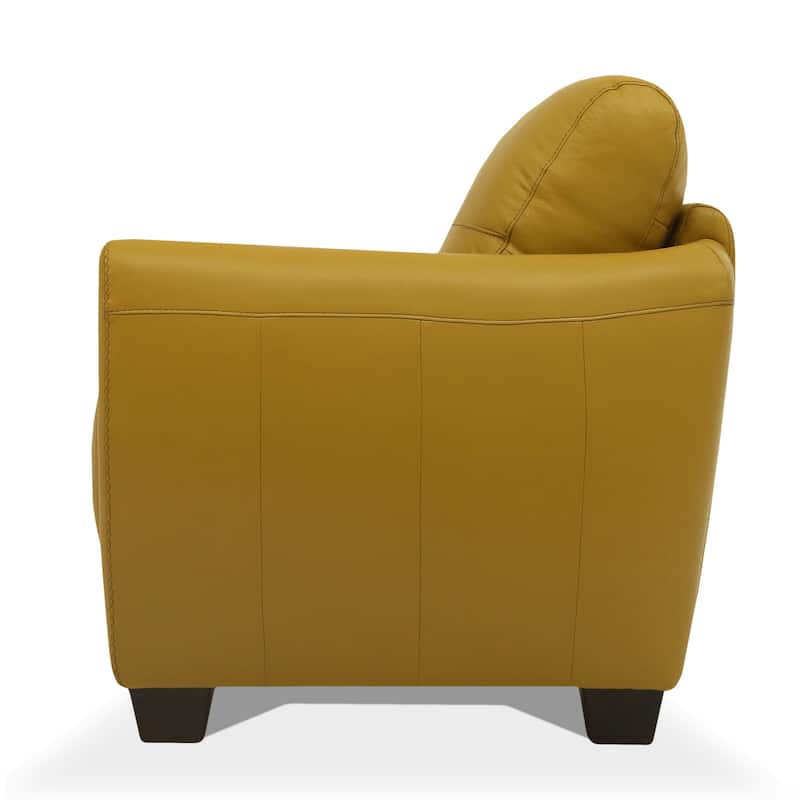 Francine Flared Armrest Accent Chair with Block Leg