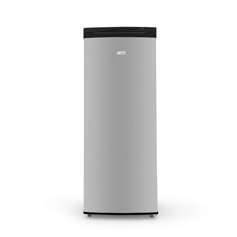 6.0 Cu Ft Upright Freezer,Black with VCM Door