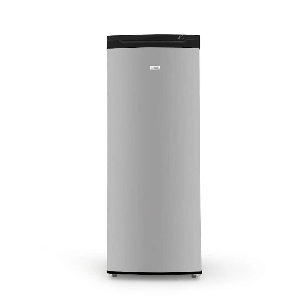 6.0 Cu Ft Upright Freezer,Black with VCM Door