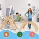 preview thumbnail 22 of 25, Foldable Pikler Triangle Set Toddler Wood Montessori Climbing Toys