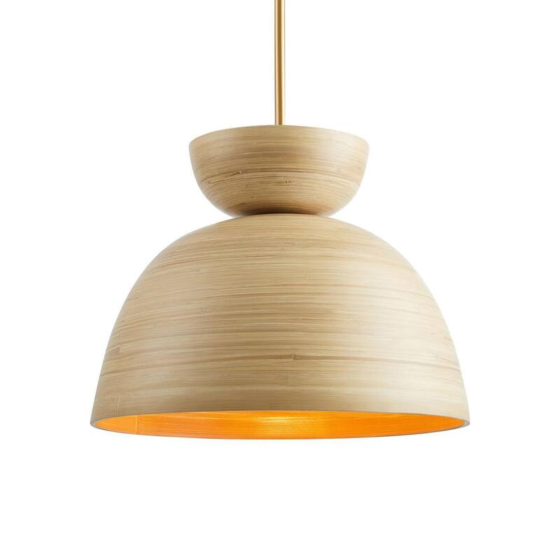 Savoy House 7-2919-1 Agave 20" Wide Pendant - Natural Bamboo