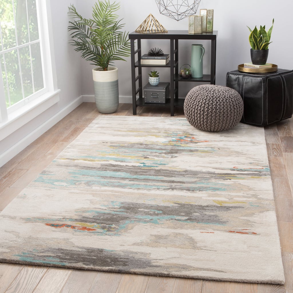 Ryenn Handmade Abstract Area Rug