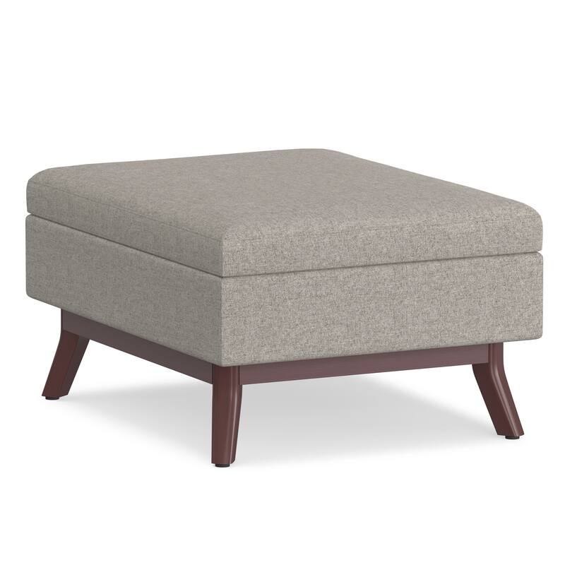 Wyndenhall Ethan Mid-century Modern Rectangular Table Ottoman