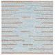 preview thumbnail 15 of 34, SAFAVIEH Handmade Natura Tamzin Boho Wool & Jute Rug 6' Square - Blue/Natural - Square