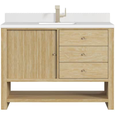 James Martin Vanities D404-V48-1WZ Marigot 48" Single Basin Wood