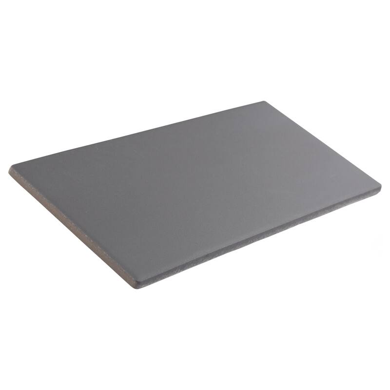 Merola Tile BioTech Piscina Brick Dark Grey Matte 4-3/4" x 9-5/8" Porcelain Floor and Wall Tile