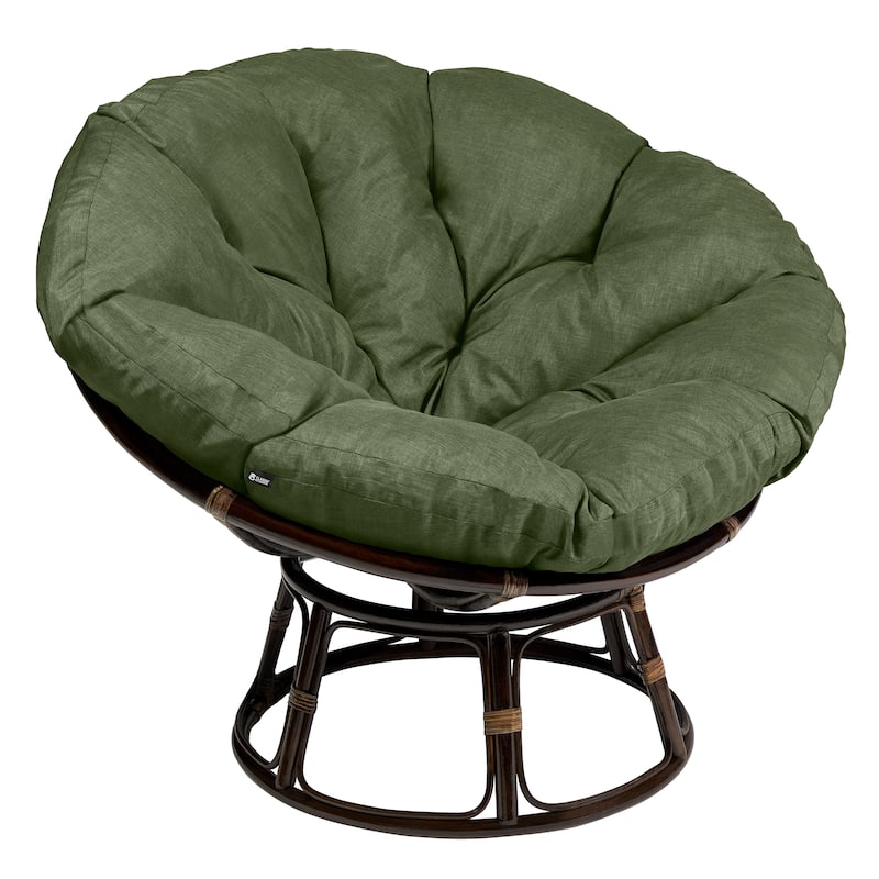 Classic Accessories Montlake Water-Resistant 50 Inch Papasan Cushion (Chair is not included)