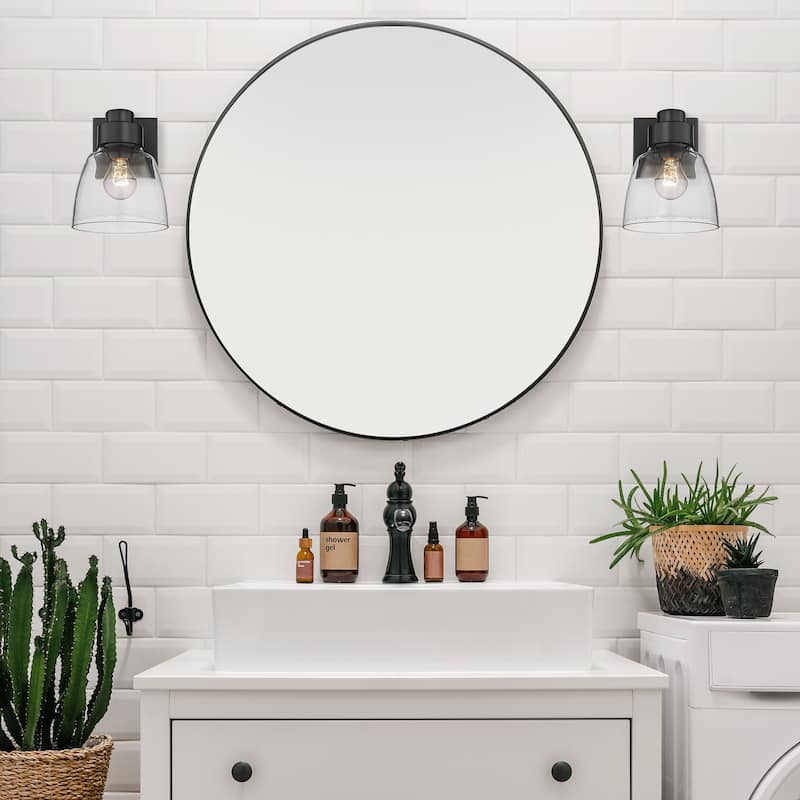 Golden Lighting Remy 1-light Wall Sconce in Matte Black