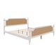 preview thumbnail 15 of 18, Merax Traditional Style Platform Bed with Rattan Headboard and Footboard