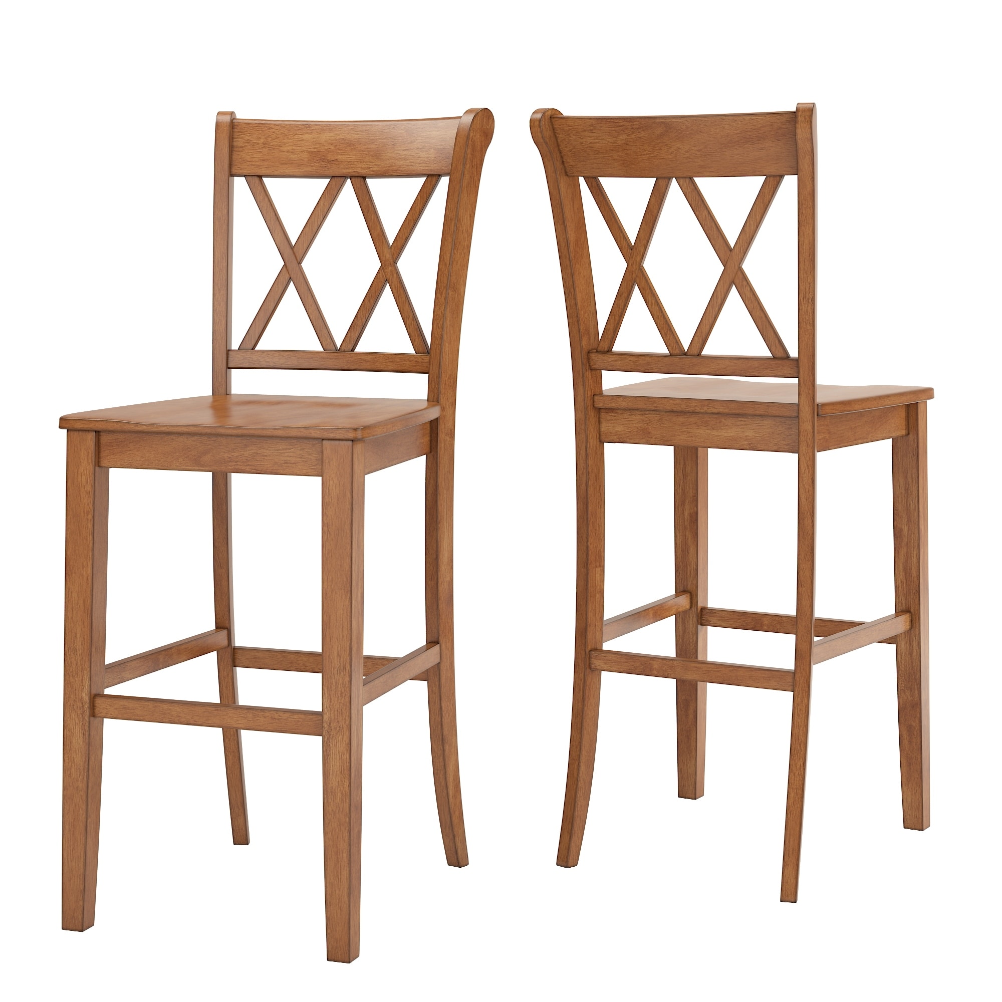 Eleanor double x back counter stool sales