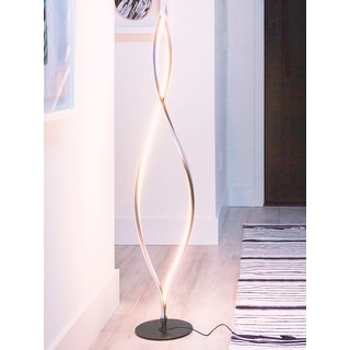 Led twist floor lamp top