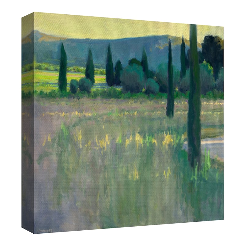 Evening at the Chateau by Ian Roberts Canvas Art Print