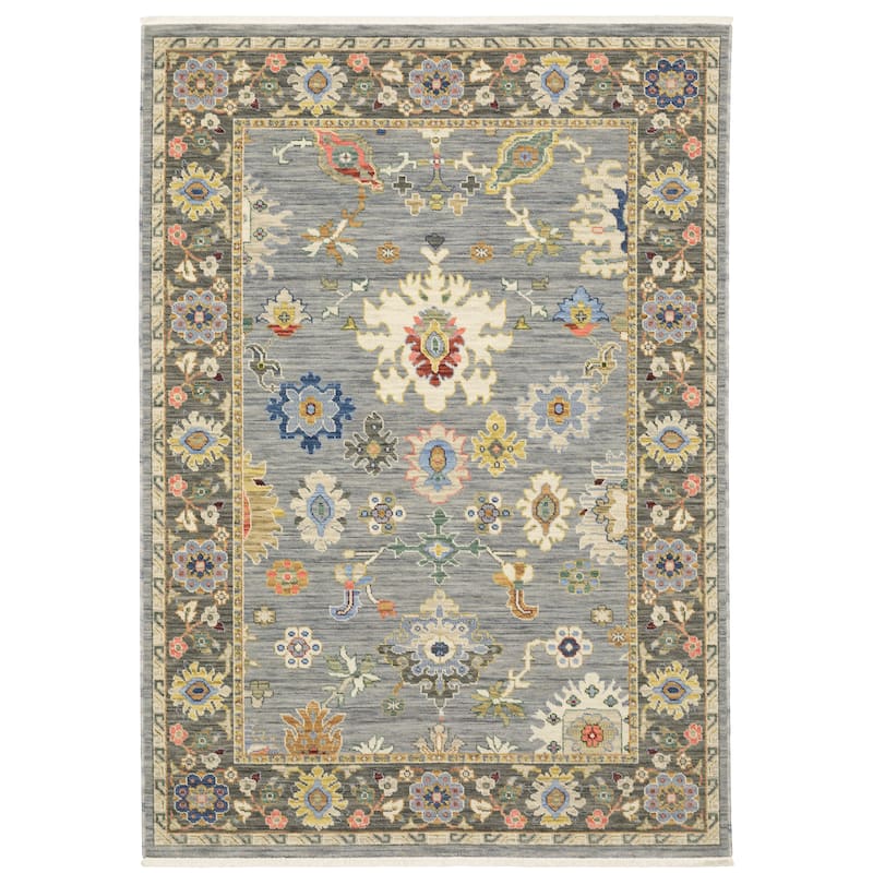 Style Haven Lawson Traditional Classic Wool Fringe Edge Area Rug
