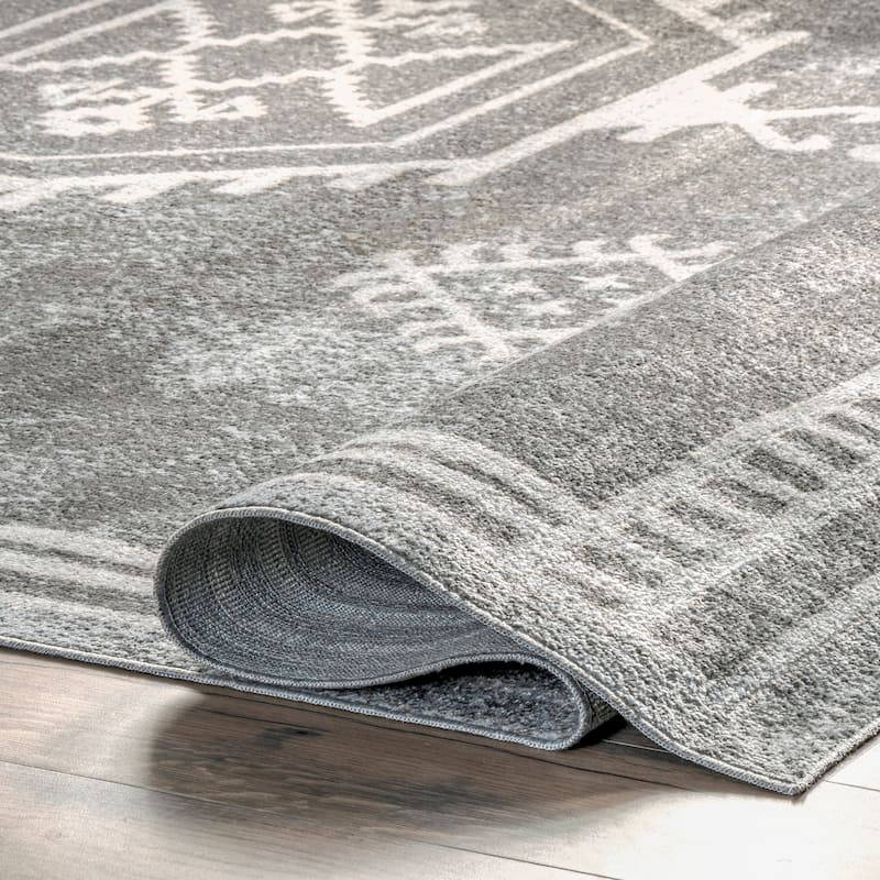 Nuloom Kyleigh SpinClean Machine Washable Southwestern Area Rug