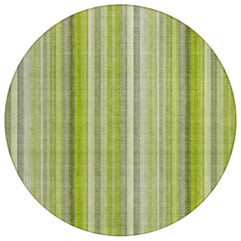 Alvari Stripe Weather Resistant Timeless Fusion Outdoor Rug