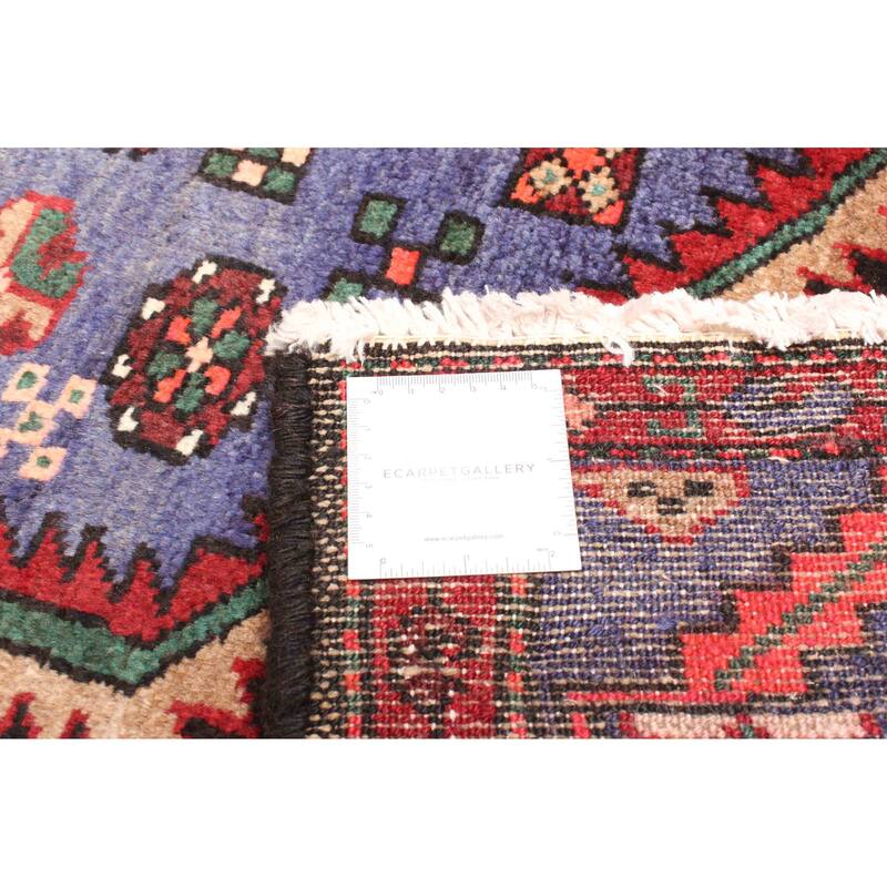 ECARPETGALLERY Hand-knotted Andelz Red Wool Rug - 4'7 x 7'1