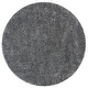 preview thumbnail 61 of 89, SAFAVIEH Evolution Shag Gwenaele Solid 1.8-inch Thick Rug 6'7" Round - Dark Grey - Round