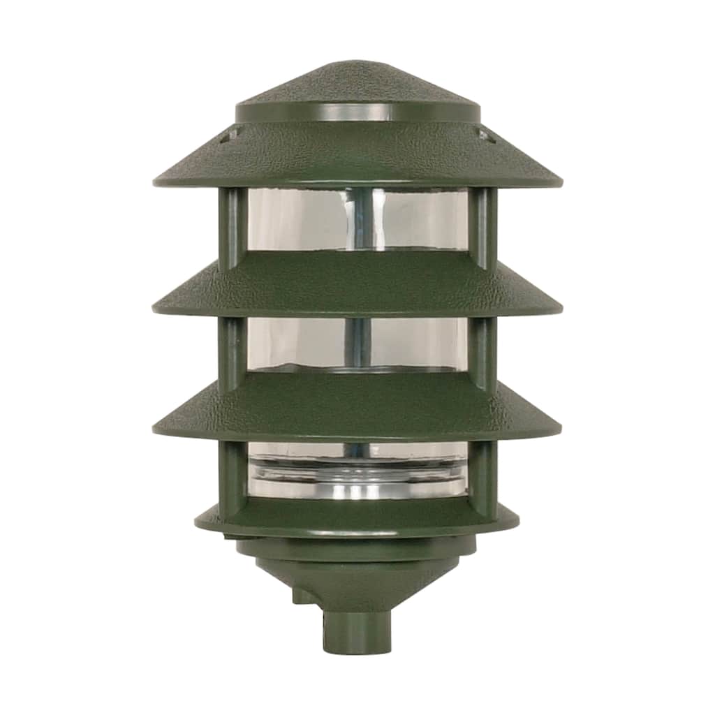 1 Light 3-Louver Pagoda Small Hood